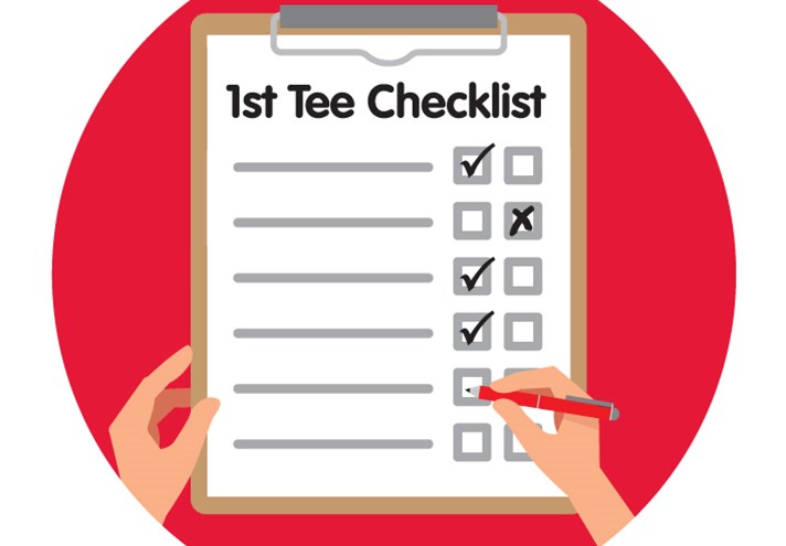 1st Tee Checklist image